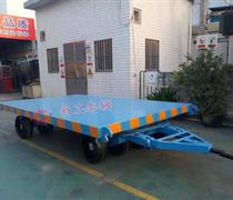 25吨重型平板拖车 全挂式工具车
